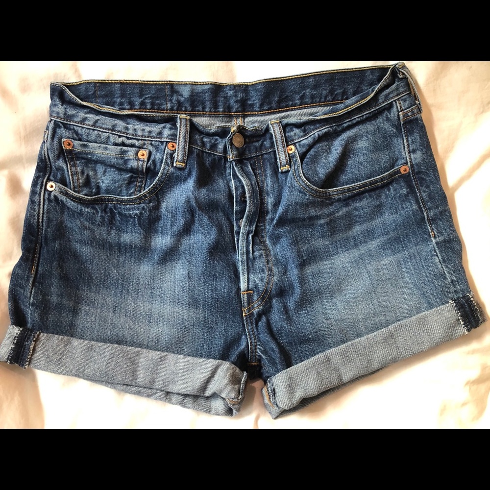 Levi’s 510 CT blue Jean shorts size 32 waist